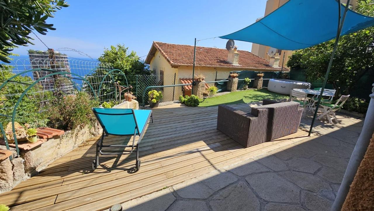 Maison Avec Jardin, Vue Mer Aux Portes De Monaco Beausoleil Exteriér fotografie