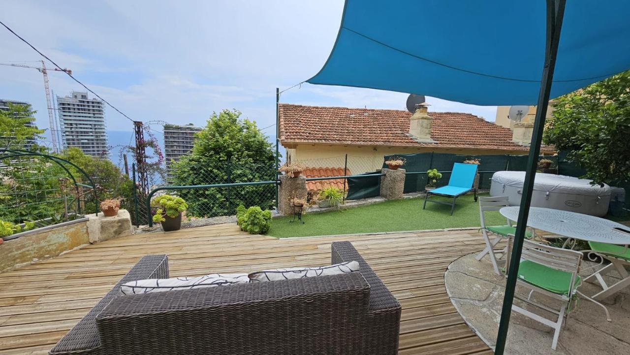 Maison Avec Jardin, Vue Mer Aux Portes De Monaco Beausoleil Exteriér fotografie