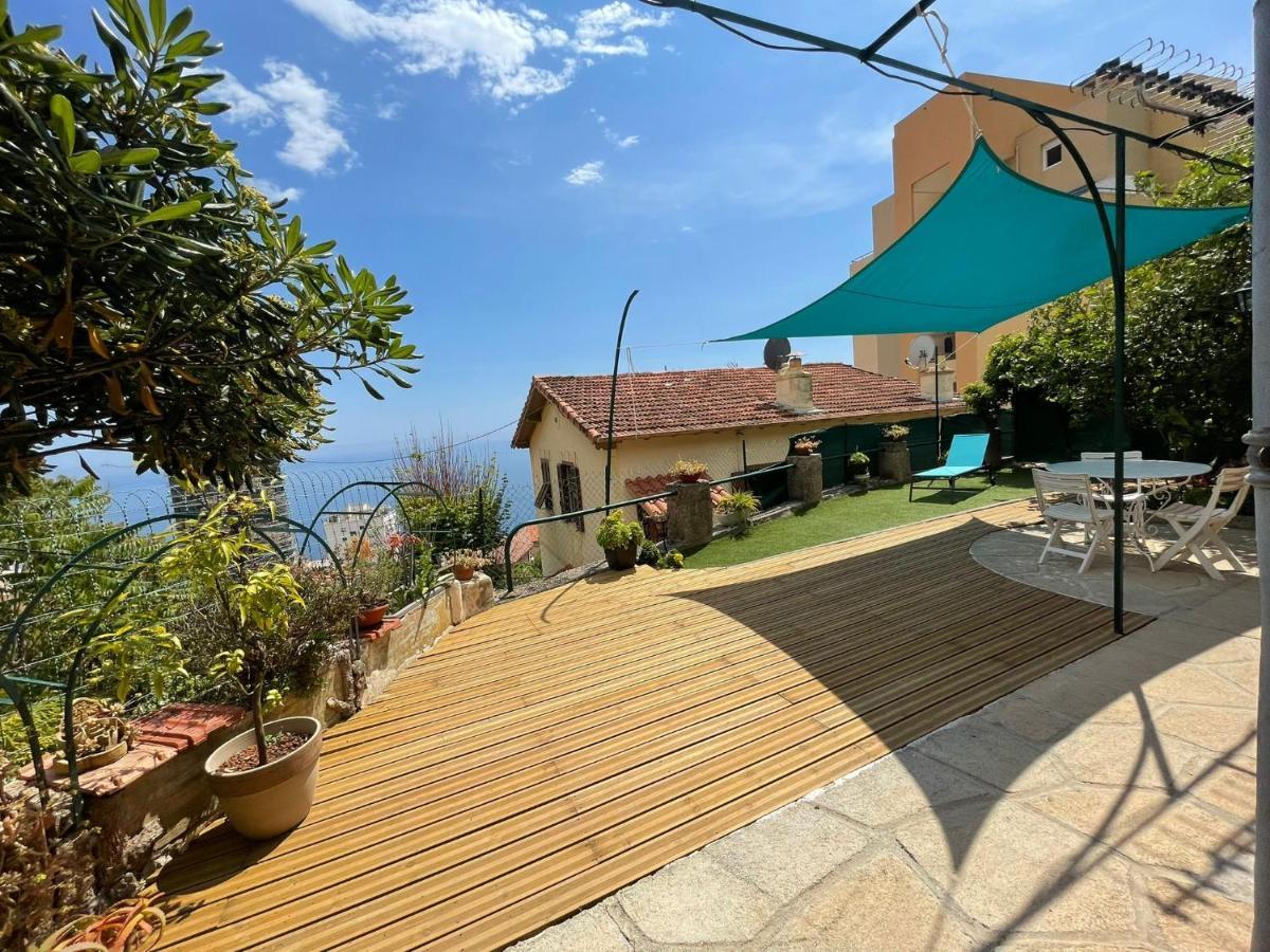 Maison Avec Jardin, Vue Mer Aux Portes De Monaco Beausoleil Exteriér fotografie